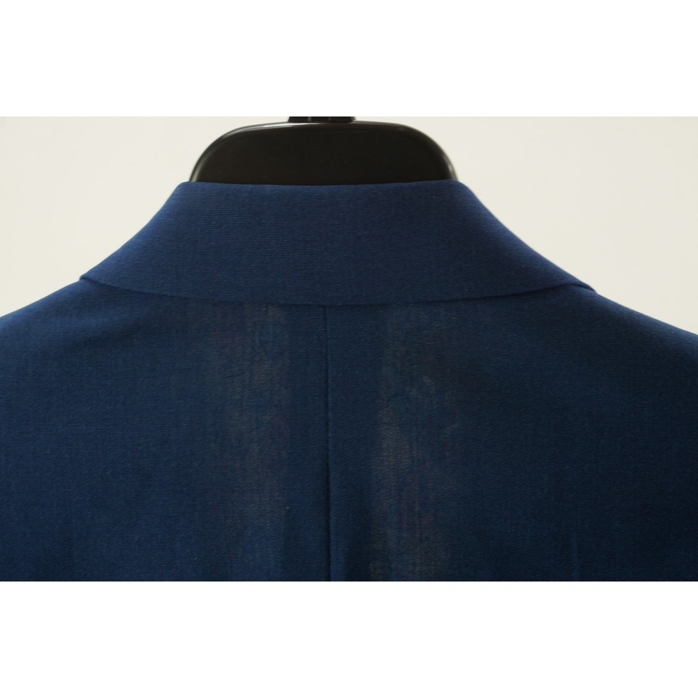 Vintage 70s 80s Palm Beach Blazer of Champions Stretch Blue Baseball Brass 44R - Picture 7 of 16